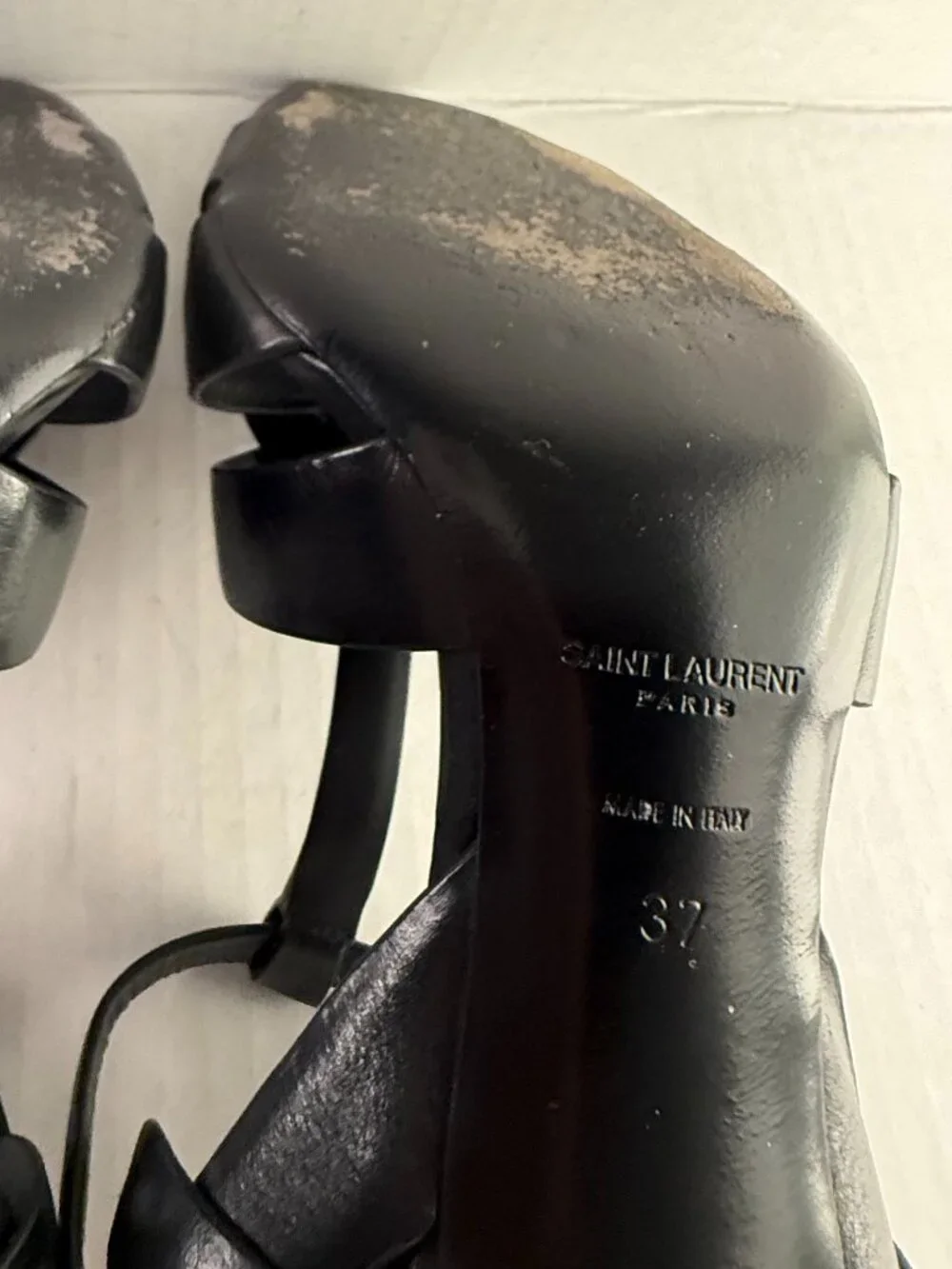 SAINT LAURENT TRIBUTE 105 SANDALS - Picture 6 of 13